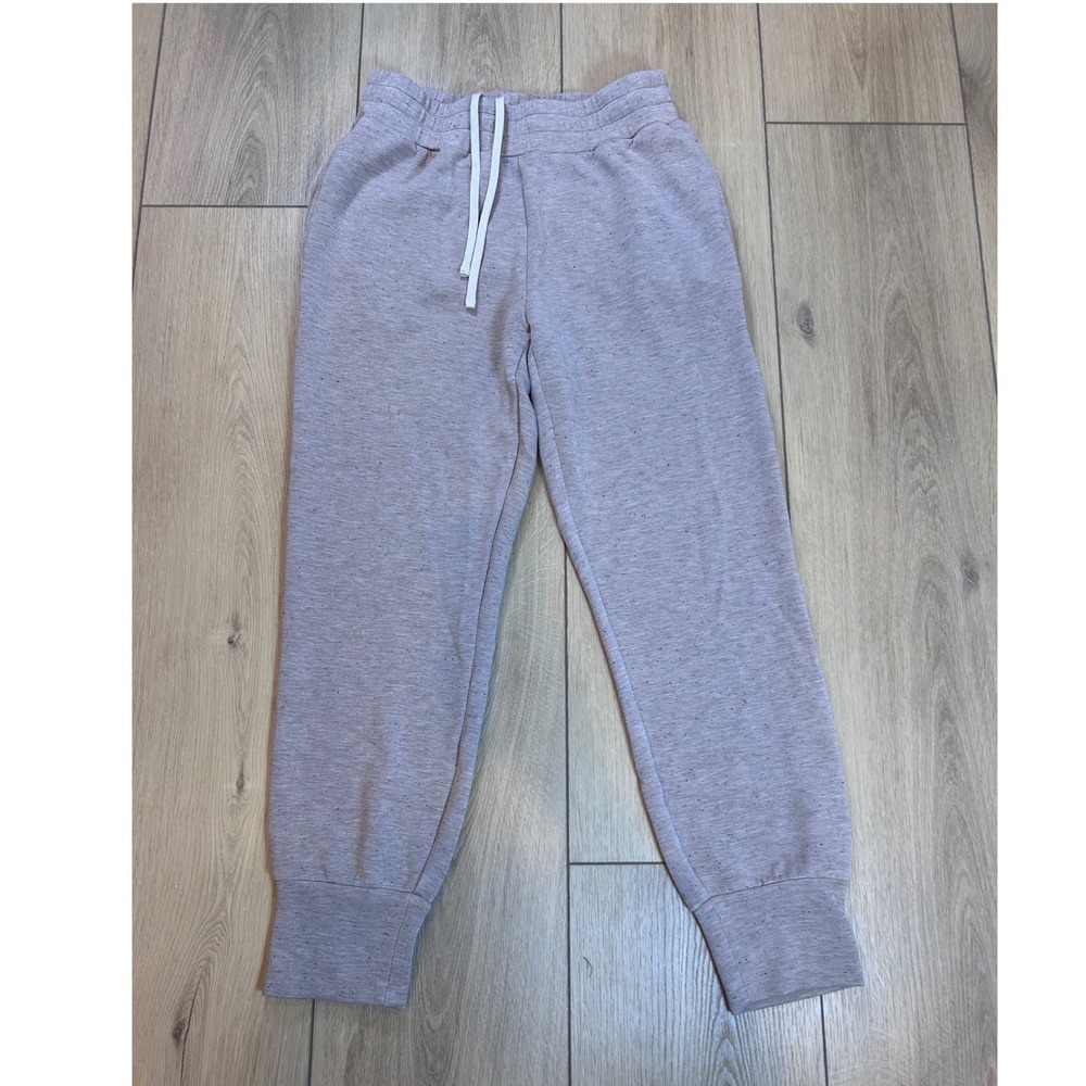 Varley DoubleSoft The Slim Cuff Pant 27.5 Heather Mauve Joggers Medium VAR01714